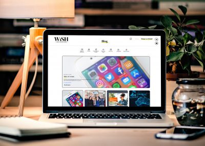 WiSH Blog Redesign and Build